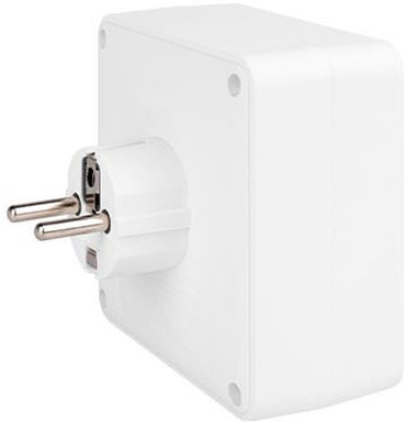 Brennenstuhl mehrfachstecker doppelstecker Steckdosenadapter mit USB-C Quadrat Weiß