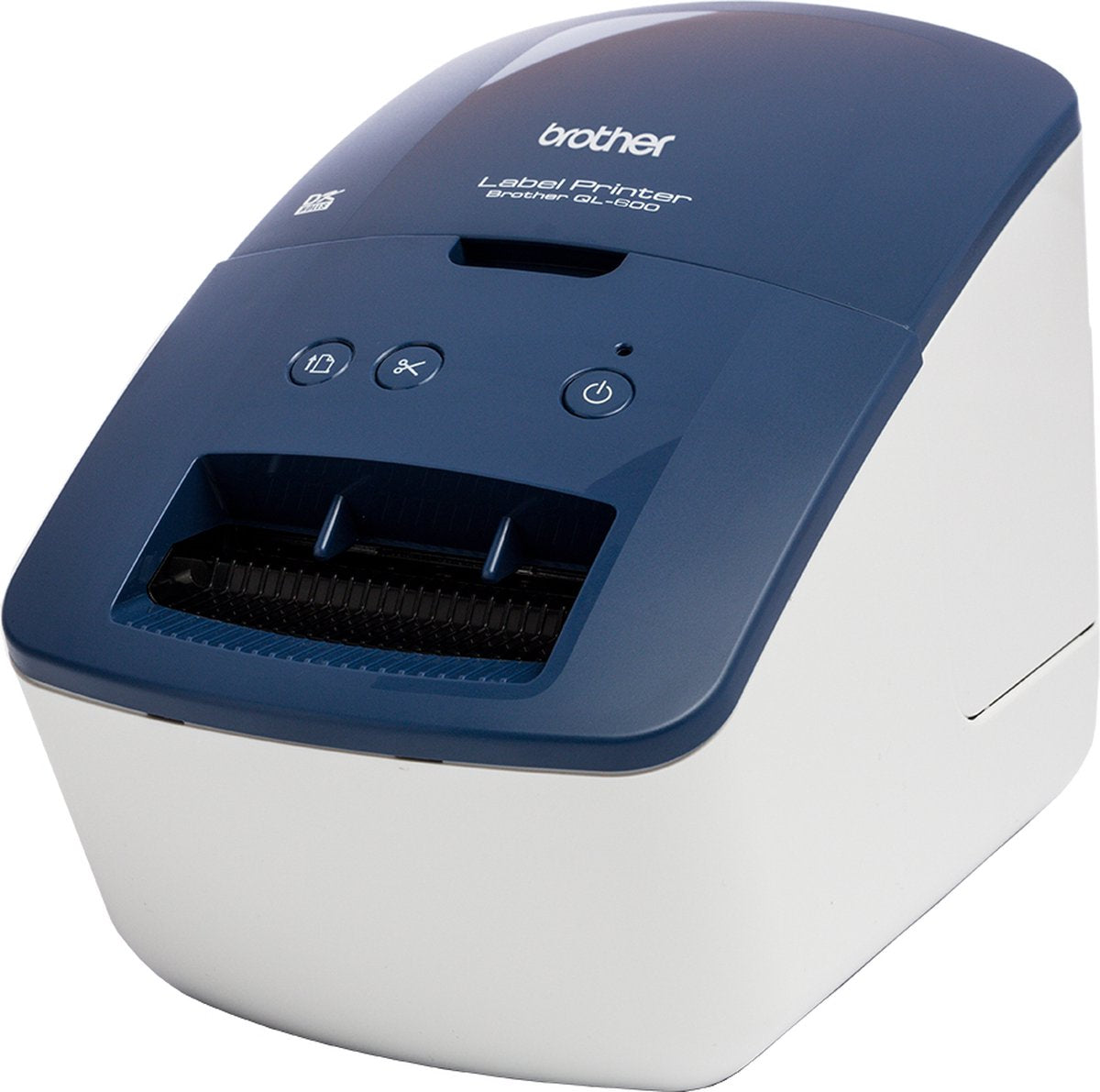 Imprimante d'étiquettes Brother QL600BXX1 300 dpi 71 mm/s USB 2.0 Bleu/Blanc