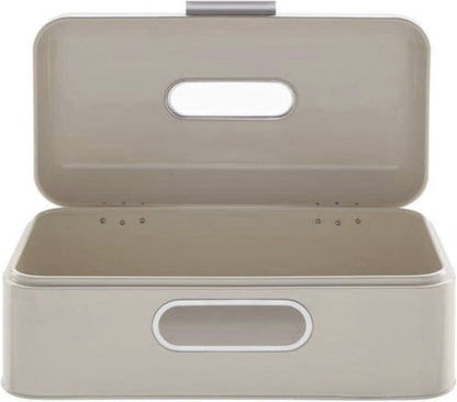 MVPower Brotkasten mit Sichtfenster Metall Brotbox Brotdose mit Luftzirkulation 42x23x16 cm
