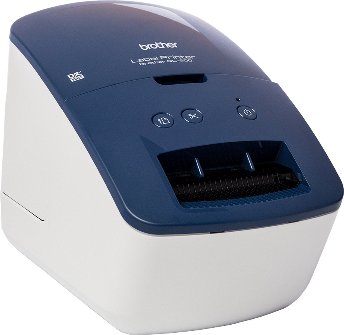 Imprimante d'étiquettes Brother QL600BXX1 300 dpi 71 mm/s USB 2.0 Bleu/Blanc