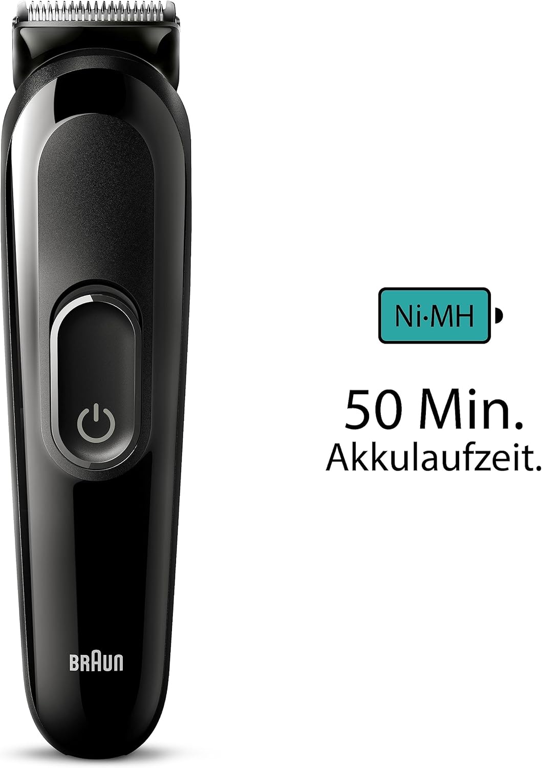 Braun Barttrimmer Bodygroomer Set 6 en 1 Bart et cheveux Contenu de la livraison : Soins professionnels légers 