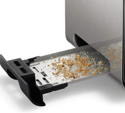 Bosch TAT7203 Kompakt-Toaster Toaster Edelstahl Brotzentrierung Safety-off