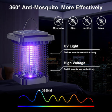 Bug Zapper EM02 Moskito Zapper mit Hochleistungs-4200V Elektrisch, Fliegenfallen