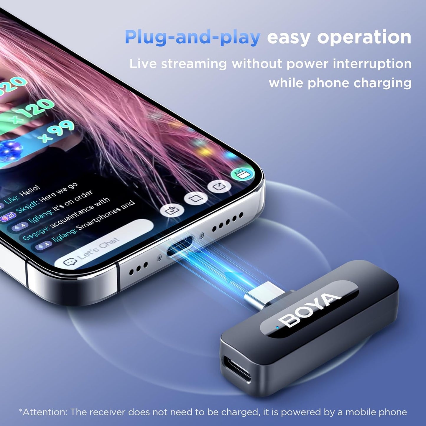 Boya BY-V10 V2.0 für Android USB-C-Smartphones und Tablets
