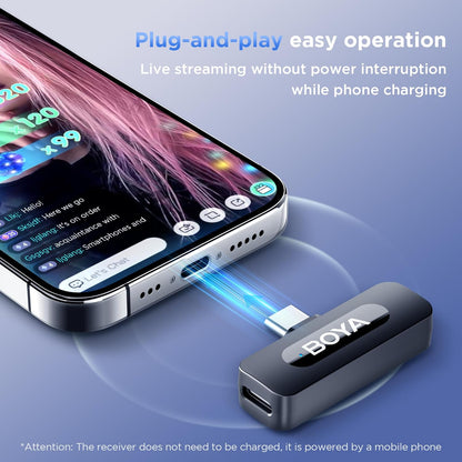 Boya BY-V10 V2.0 für Android USB-C-Smartphones und Tablets