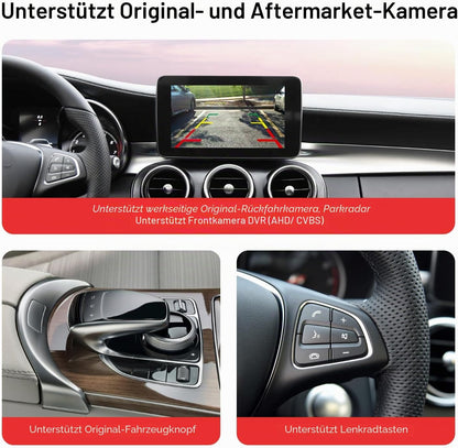 Chaowei Wireless CarPlay Nachrüst-Kit für Mercedes Benz NTG 5.0/5.1 Android