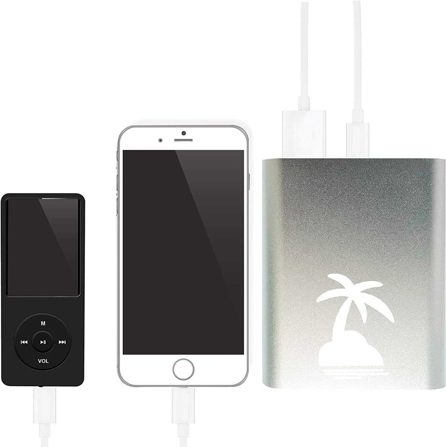 CallStar 10400 mAh CSMPB-10 Powerbank aus Metall
