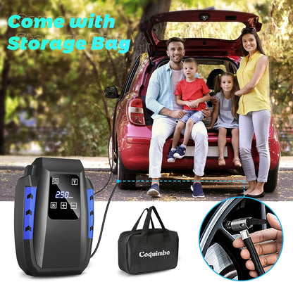 Luftpumpe für Autoreifen (bis zu 50 PSI)