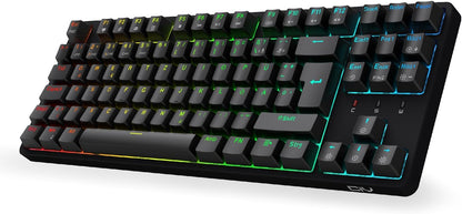 Clavier de jeu mécanique CIY X77, 88 touches QWERTZ RGB