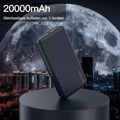 CoolReall Powerbank 20000 mAh Ladegerät  mit USB C