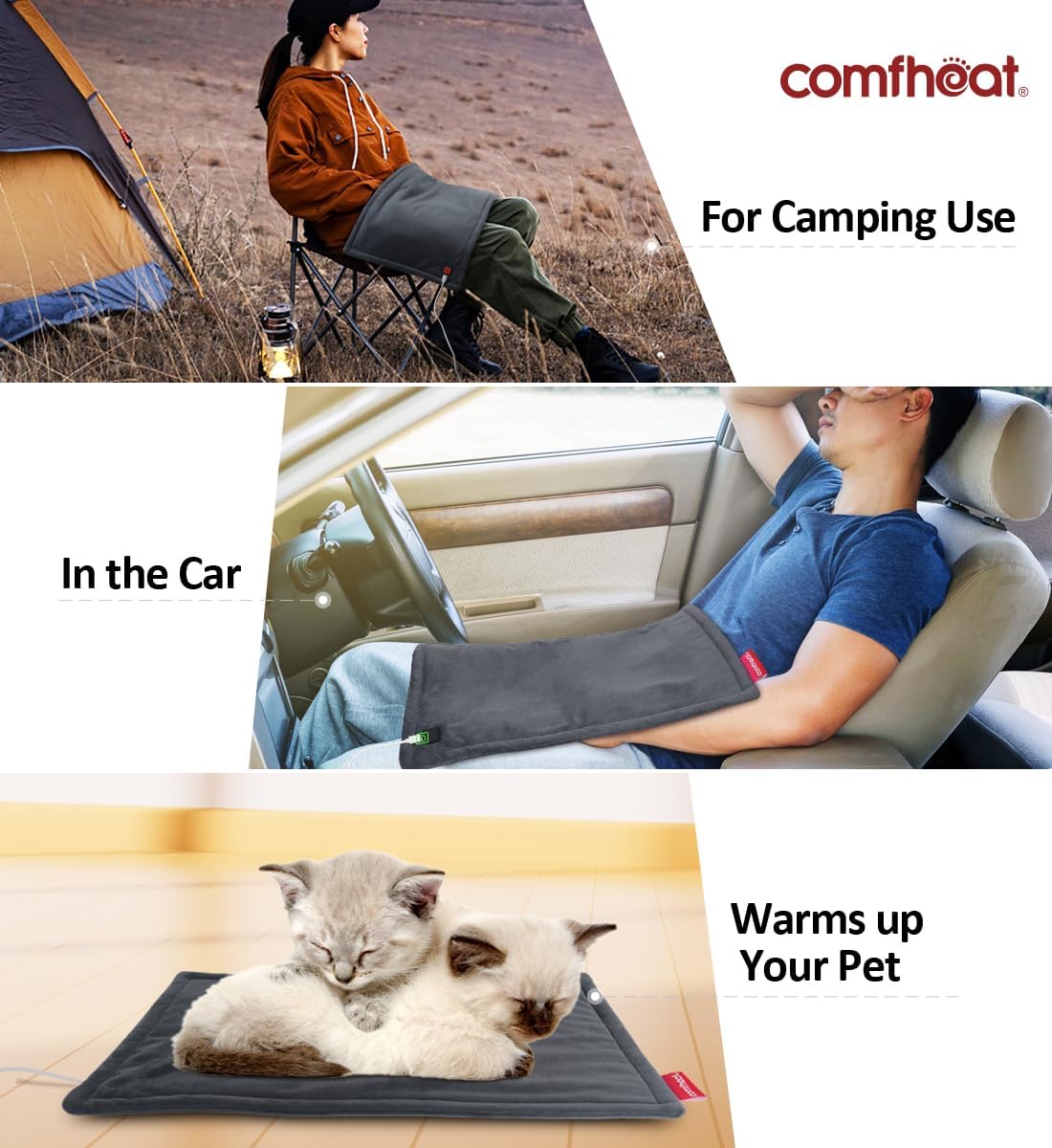 Comfheat USB-Heizkissen FSA HSA-berechtigt5 V, Wärmetherapie 3 Heizstufen