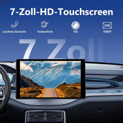 Ciryasr 7" Wireless Carplay Display Autoradio mit Apple CarPlay & Android Auto