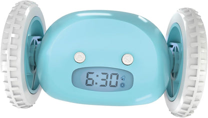CLOCKY Lauter Wecker Digital Wecker Laut für tiefschläfer schwerhörige schwere Schläfer (Bleu)