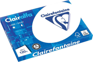 1250 X Clairefontaine Kopierpapier Clairalfa DIN A3 1200 g/qm 1250 Blatt