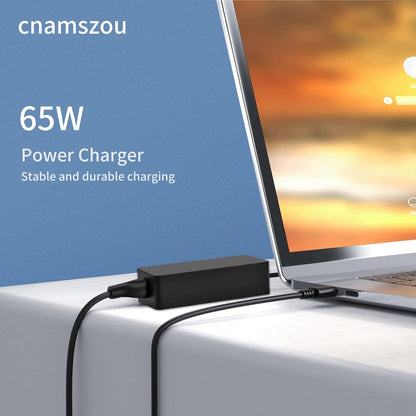 Cnamszou 65W USB C Netzteil PD Ladegerät Laptop für Lenovo ThinkPad Huawei Matebook