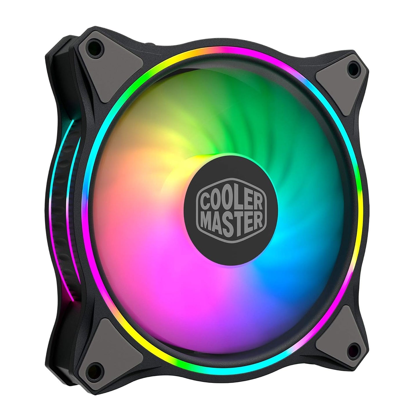 Cooler Master MasterFan MF140 Halo 3-Pin ARGB-Lüfter, 24 unabhängige LEDs,