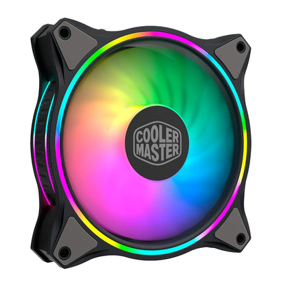 Cooler Master MasterFan MF140 Halo 3-Pin ARGB-Lüfter, 24 unabhängige LEDs,