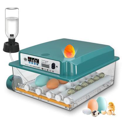 CoInceptus Brutautomat Vollautomatisch, Inkubator Hühner 12-16 Eier