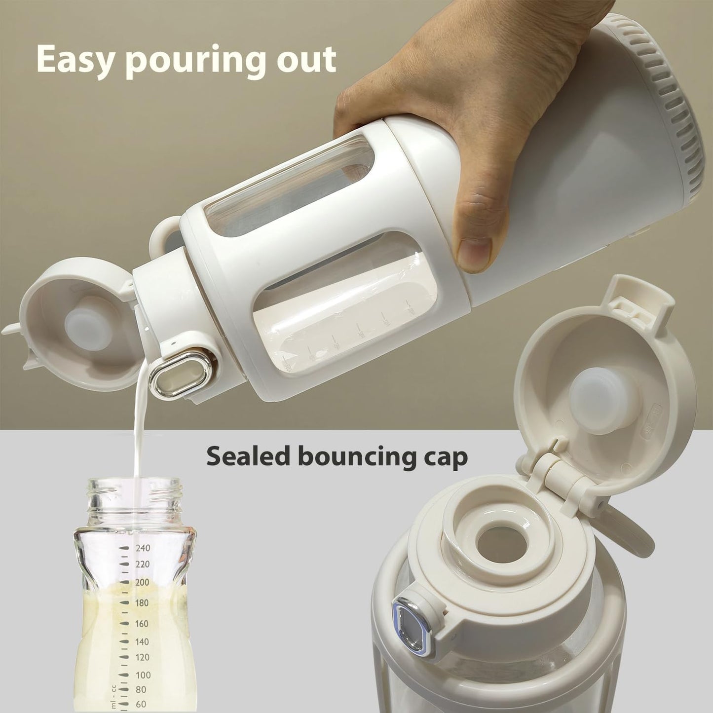 Cozytots Baby Flaschenwärmer 350ml  Bottle Warmer Tragbarer