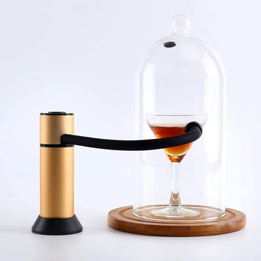 CreativeChef Räucherpistole zum Kochen, Cocktail-Räucher pour Lebensmittelräucher, altmodisches Getränk,