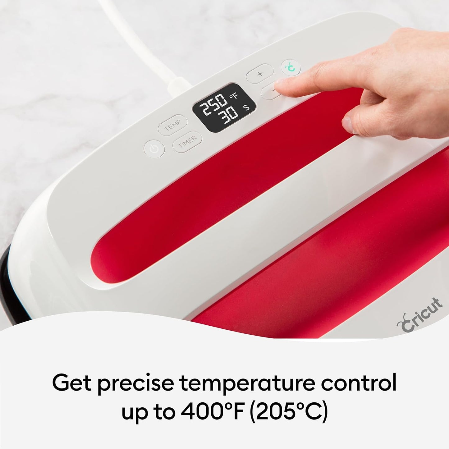 Cricut Thermo TransferddruckImprimante thermique EasyPress 22,8 x 22,8 cm B-WARE