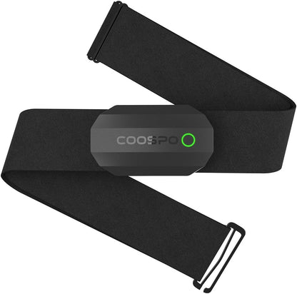 COOSPO H808S Brustgurt Pulsmesser ANT+/Bluetooth Herzfrequenzmesser Sensor