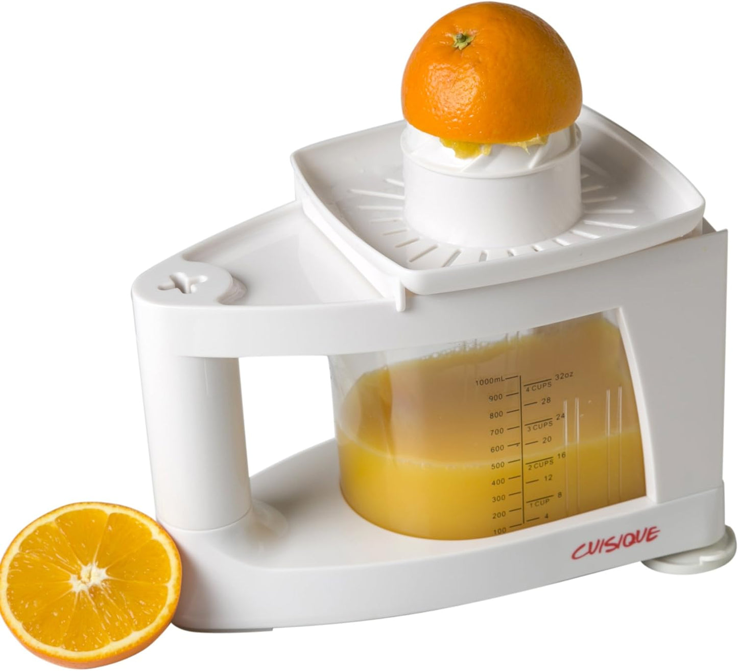 Cuisique Premium-Spiralschneider, Gemüseschneider  vielseitiger 8-in-1-Lebensmittelschneider (weiß)