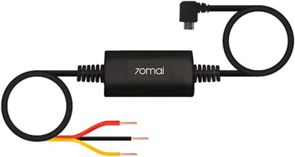 Kit de câblage pour Dash Cam 70mai UP02 | Alimentation 12v-30v à 5v | Station de charge Ensemble de câbles 3 m | 5A | Adaptateur micro USB | Accessoires auto pour Dashcam Auto | Câble de charge pour appareil photo 70mai | Acc, VCC+, GND-