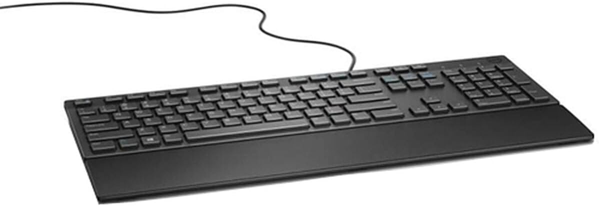 Dell KB216 USB QWERTY Spanisch Schwarz - Tastaturen (Standard, Verkabelt, USB, QWERTY, Schwarz)