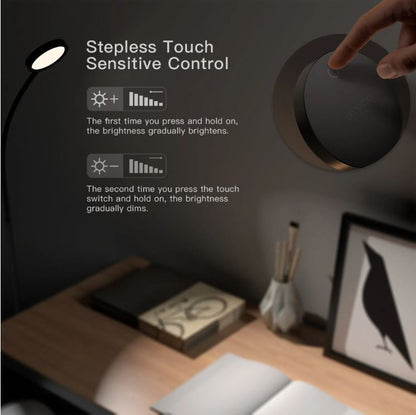 Dodocool Task Stehleuchte mit fernverstellbarem LED-Stehlicht Schwarz