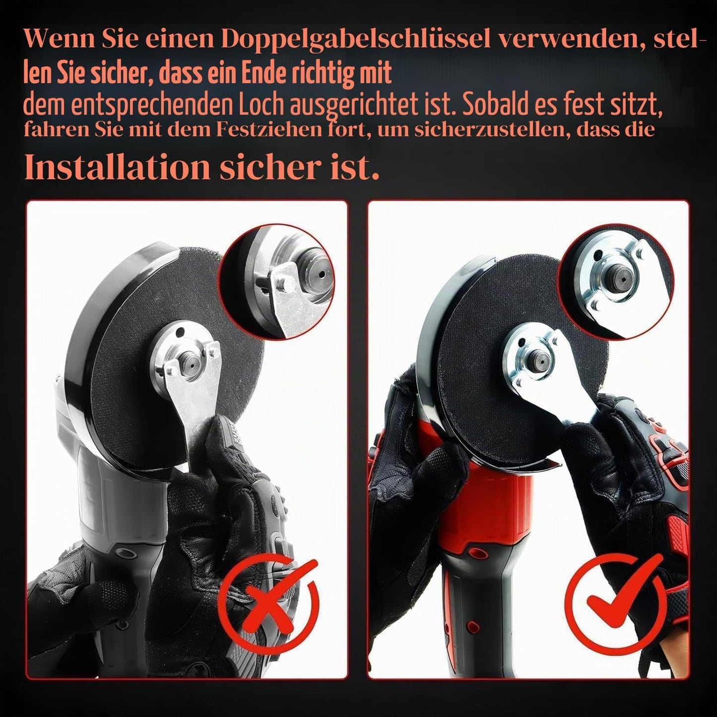 DogChrymion Akku-Winkelschleifer 18–21V, kompatibel mit Makita 18V Akkus bürstenlos