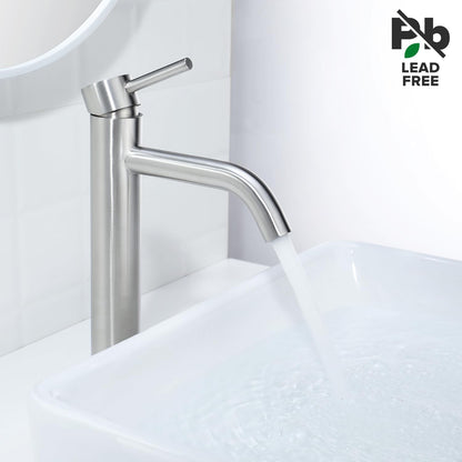 Decaura hoch Waschtischarmatur Badezimmer Bad Wasserhahn mit Auslaufhöhe 190mm