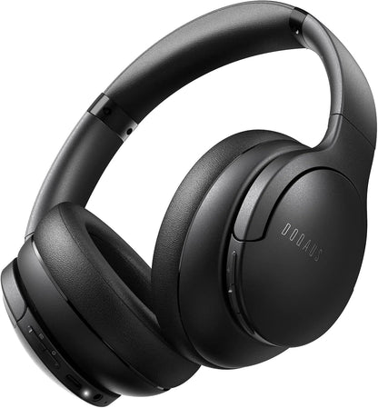 DOQAUS Kopfhörer Life 4 Kabellos Bluetooth,Bis zu 90 Std mit 3 EQ-Modi Schwarz