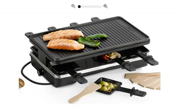Kela Geneva gourmet/Raclette 8 Personen schwarz