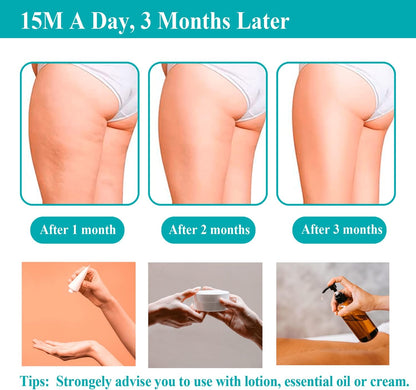 Hand-Cellulite-Massagegerät PL-678, Körperformungsmaschine mit 6 körperfreundlichen, waschbaren Pads, Lymphdrainage-Massagegerät