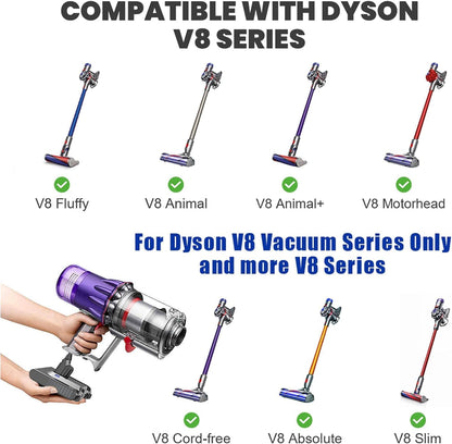 V8 Akku 6000mAh, 21.6V 6000mAh Ersatzakku für Dyson V8