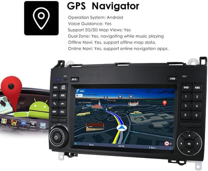 Dynavsal CarPlay Android Autoradio 7 Zoll Bildschirm+Einparkhilfe Rückfahrkamera