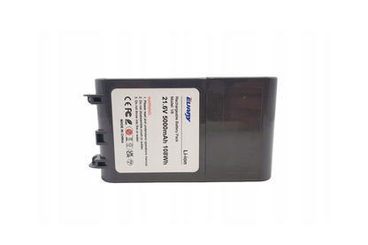 Batterie lithium 21,6 V 5000 mAh EVARY pour aspirateurs Dyson V8, V8 Absolute, V8 Animal et V8 Fluffy