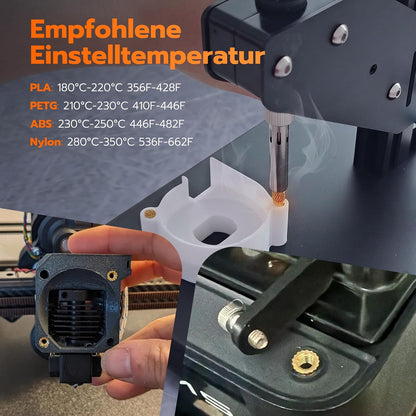3DZWMAN 200mm Vertikale Einschmelzwerkzeug für 3D-Druck-Teile Kunststoff 60W Lötkolben