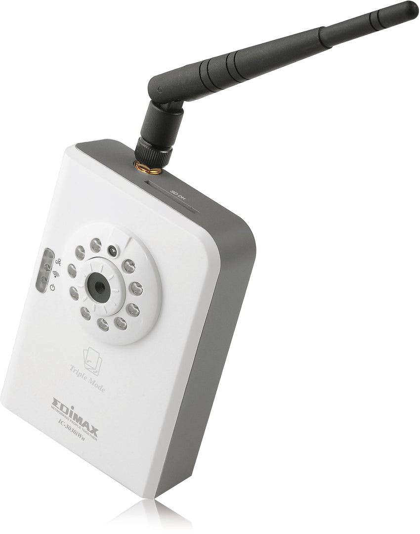 Edimax IC-3030iWN, Indoor, Kabellos, Box, Weiß, LAN, Leistung, WLAN, Kunststoff