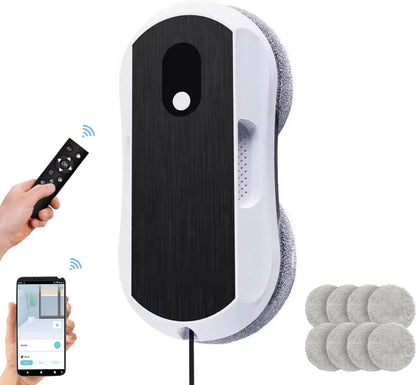 ORME. Robot nettoyeur de vitres intelligent 5600Pa avec jet de lavage intelligent, stockage et support d'application