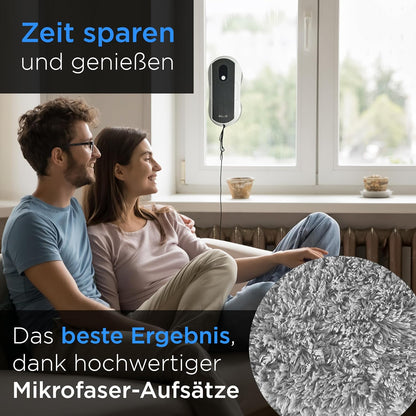 ORME. Robot nettoyeur de vitres intelligent 5600Pa avec jet de lavage intelligent, stockage et support d'application