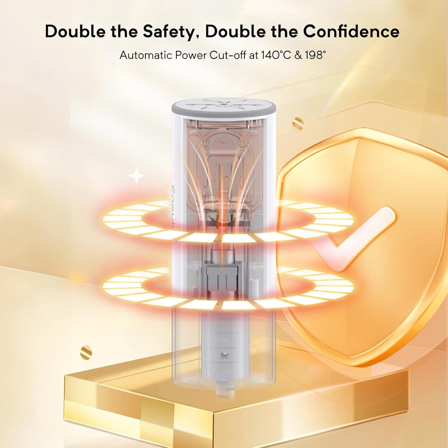 Nettoyeur vapeur lavable ENPULY, cuiseur vapeur portatif 150 ml, housse de lavage vapeur durable, lavage humide pour vêtements, chauffé en 25 secondes, vêtements vapeur, exigences de nettoyage à la main pour le nettoyage des meubles