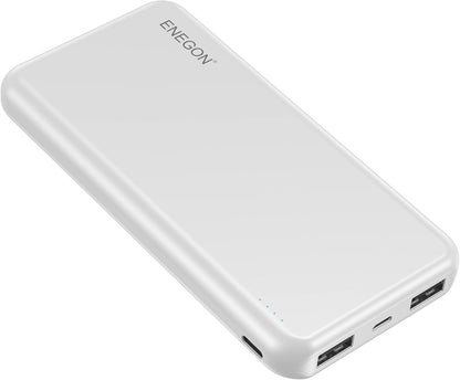 ENEGON 2er-Pack tragbare Ladegerät-Powerbank 10000 mAh