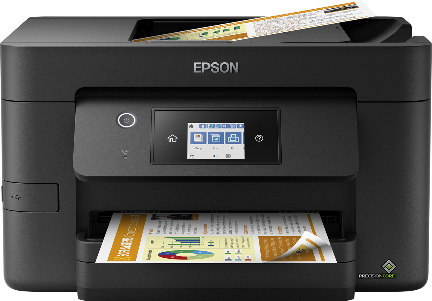 Imprimante Epson WorkForce Pro WF-3820DWF, scanner, Wi-Fi 4 en 1