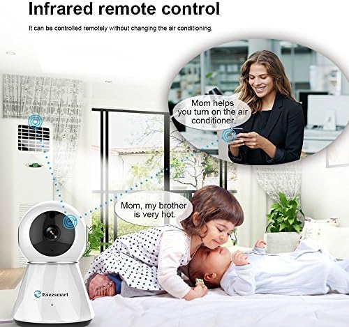 ESEESMART WLAN IP Kamera 1080P Überwachungskamera Nachtsicht Ton Baby 2.0MP