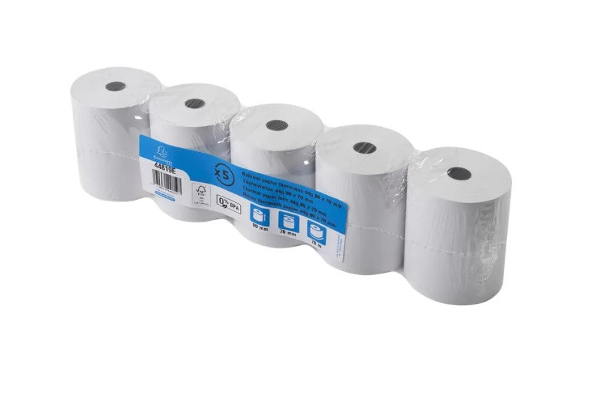 35 X EXACOMPTA Thermorollen,Kassarollen,Bonrollen voor kassasystemen, 80 x 70 mm x 72 m(35 stück)