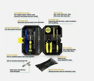 Eyourlife Torx-Set zum Hardtop und Türen, Werkzeugsatz zum Ersetzen