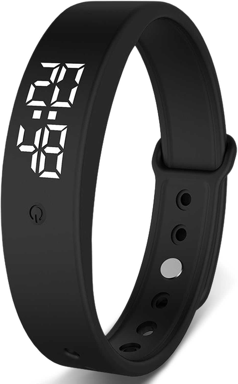 FARYODI Armband Vibrationswecker, Erinnerungswecker, Vibrationsalarm,(groß, schwarz)