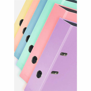Falken 10er Pack Pastell Color Ordner 8cm DIN A4 Documents Ordner Letter Ordner